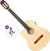 Gitara klasyczna z przetwornikiem Ortega RCE125SN-L Basic SET 4/4 Natural Gitara klasyczna z przetwornikiem