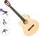 Gitara klasyczna z przetwornikiem Ortega RCE125SN-L Premium SET 4/4 Natural Gitara klasyczna z przetwornikiem