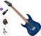 Chitarra Elettrica Ibanez GRX70QAL-TBB Basic SET Transparent Blue Burst Chitarra Elettrica