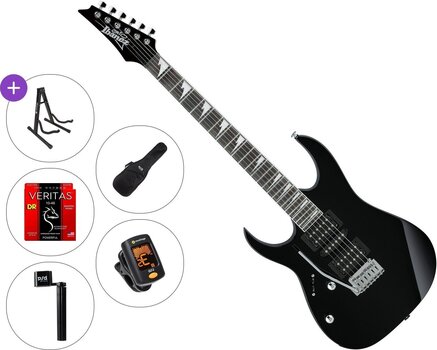 Chitarra Elettrica Ibanez GRG170DXL-BKN Standard SET Black Night Chitarra Elettrica - 1