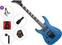 Guitare électrique Jackson JS32L Dinky DKA AH Standard SET Bright Blue Guitare électrique