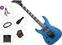 Chitarra Elettrica Jackson JS32L Dinky DKA AH Premium SET Bright Blue Chitarra Elettrica