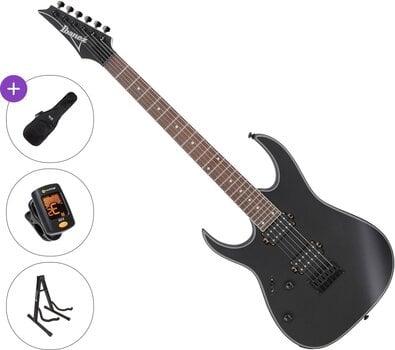 Elektriskā ģitāra Ibanez RG421EXL Basic SET Black Flat Elektriskā ģitāra - 1