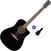 elektroakustisk gitarr Fender CD-60SCE Basic SET Black elektroakustisk gitarr