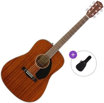 Akustická kytara Fender CD-60S WN Basic SET Mahogany Akustická kytara - 1