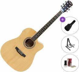 Elektro-akustična Dreadnought Pasadena SG028CE Standard SET Natural Elektro-akustična Dreadnought