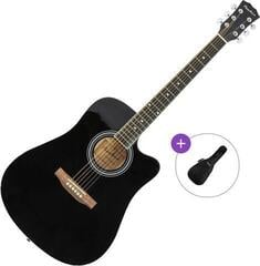 Akustikgitarre Pasadena SG028C Basic SET Black Akustikgitarre