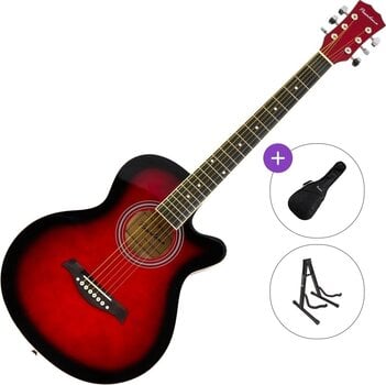 Джъмбо китара Pasadena SG026C-38 Standard SET Red Sunburst Джъмбо китара - 1