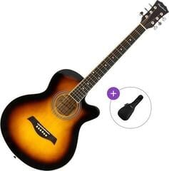 Джъмбо китара Pasadena SG026C-38 Basic SET Vintage Sunburst Джъмбо китара