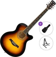 Джъмбо китара Pasadena SG026C-38 Standard SET Vintage Sunburst Джъмбо китара