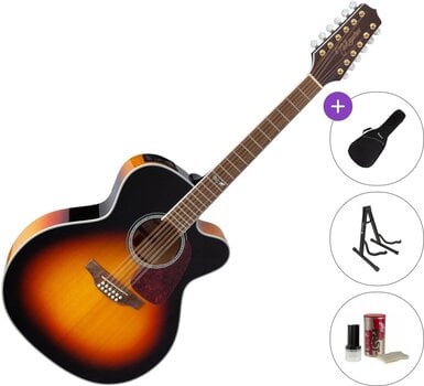 12-keelne elektroakustiline kitarr Takamine GJ72CE-12 Standard SET Brown Sunburst 12-keelne elektroakustiline kitarr - 1