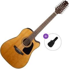 12-keelne elektroakustiline kitarr Takamine GD30CE-12 Basic SET Natural 12-keelne elektroakustiline kitarr