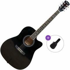 Elektro-akustična Dreadnought Pasadena SG028CE Basic SET Black Elektro-akustična Dreadnought