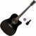 Elektro-akustična Dreadnought Pasadena SG028CE Basic SET Black Elektro-akustična Dreadnought