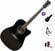 Elektro-akustična Dreadnought Pasadena SG028CE Standard SET Black Elektro-akustična Dreadnought