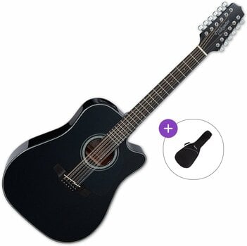 12-keelne elektroakustiline kitarr Takamine GD30CE-12 Basic SET Black 12-keelne elektroakustiline kitarr - 1