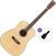 Akustická kytara SX SD304 Basic SET Natural Akustická kytara