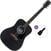 Akustická kytara Pasadena PD-100 Basic SET Black Akustická kytara