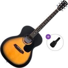 Jumbo Guitar Pasadena PG-100 Basic SET Solbränd Jumbo Guitar