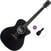Akustična kitara Jumbo Pasadena PGC-100 Basic SET Black Akustična kitara Jumbo
