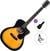 Jumbo ģitāra Pasadena PGC-100 Standard SET Sunburst Jumbo ģitāra