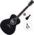 Chitară acustică Pasadena PT-100 Standard SET Black Chitară acustică