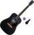 Akustická kytara Pasadena PD-200 Basic SET Black Akustická kytara