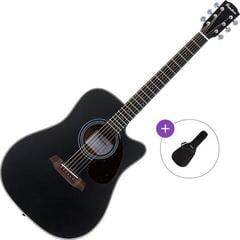 Dreadnought Guitar Pasadena PDC-200 Basic SET Black Dreadnought Guitar