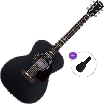 Jumbo Akustikgitarre Pasadena PG-200 Basic SET Black Jumbo Akustikgitarre - 1