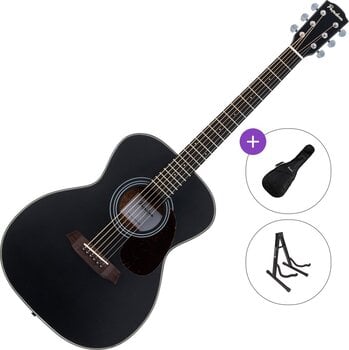 Jumbo Akustikgitarre Pasadena PG-200 Standard SET Black Jumbo Akustikgitarre - 1