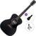 Jumbo Akustikgitarre Pasadena PG-200 Standard SET Black Jumbo Akustikgitarre