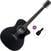 Jumbo Guitar Pasadena PGC-200 Basic SET Black Jumbo Guitar