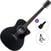 Jumbo Guitar Pasadena PGC-200 Standard SET Black Jumbo Guitar