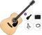 electro-acoustic guitar Pasadena PD-100E Premium SET Natural electro-acoustic guitar