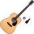 Chitarra Semiacustica Dreadnought Pasadena PD-200E Basic SET Natural Chitarra Semiacustica Dreadnought