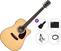 electro-acoustic guitar Pasadena PDC-200E Premium SET Natural electro-acoustic guitar