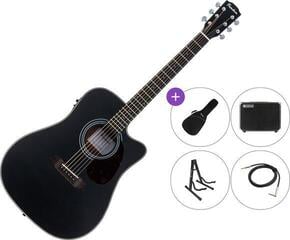 electro-acoustic guitar Pasadena PDC-200E Premium SET Black electro-acoustic guitar