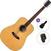 Akustická kytara Pasadena PD-300 Standard SET Natural Satin Akustická kytara