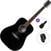 Akustická kytara Pasadena PD-300 Standard SET Black Akustická kytara