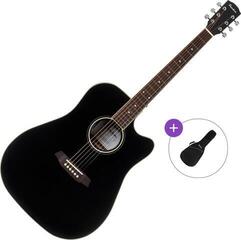 Akustická kytara Pasadena PDC-300 Basic SET Black Akustická kytara