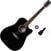Akustická kytara Pasadena PDC-300 Basic SET Black Akustická kytara