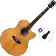 Akustična kitara Jumbo Pasadena PJC-300 Basic SET Natural Satin Akustična kitara Jumbo