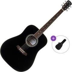 Akustická kytara Pasadena PD-350 Basic SET Black Akustická kytara