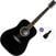 Akustická kytara Pasadena PD-350 Basic SET Black Akustická kytara