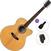 Jumbo ģitāra Pasadena PJC-350 Standard SET Natural Gloss Jumbo ģitāra