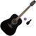Dreadnought Guitar Takamine GD30 Basic SET Black Dreadnought Guitar