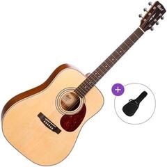 Akustična gitara Cort Earth 70 Basic SET Open Pore Natural Akustična gitara