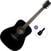 Akustická kytara Yamaha FG800 Basic SET Black Akustická kytara