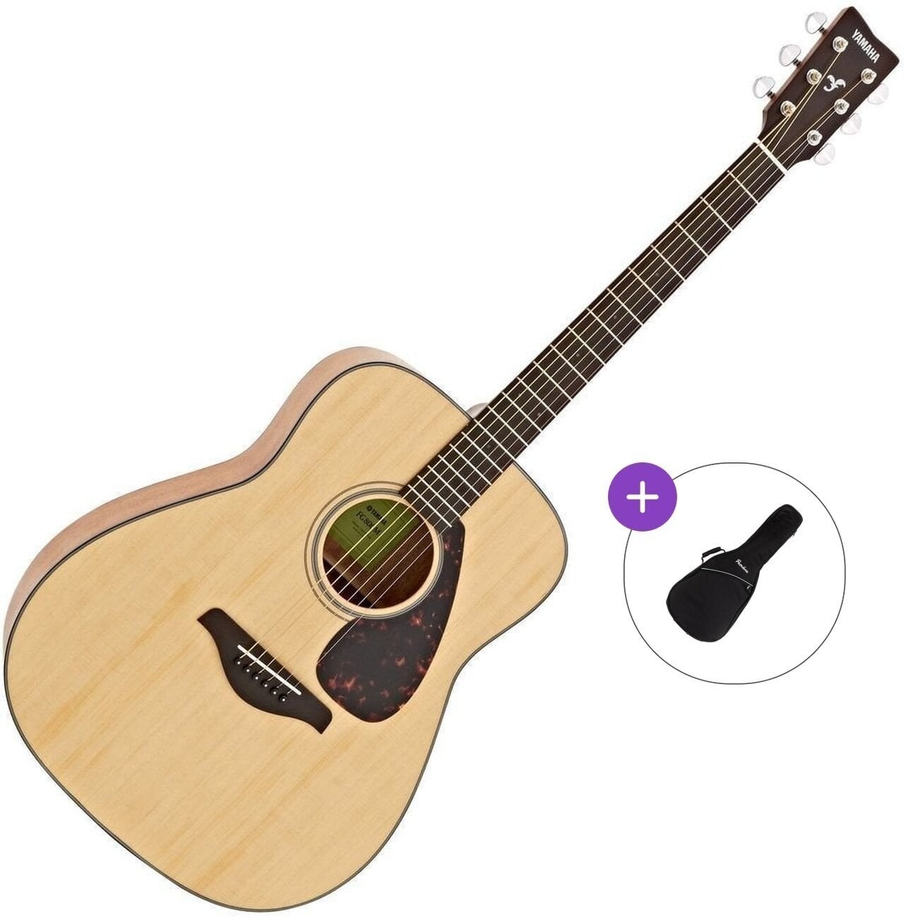 Akustická kytara Yamaha FG800M Basic SET Natural Matte Akustická kytara