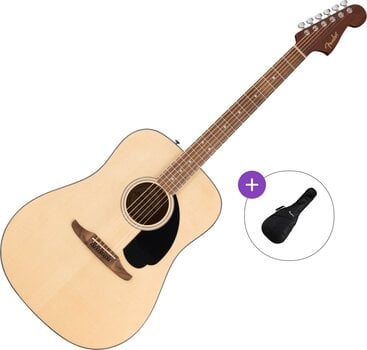 Akustická kytara Fender California Standard Redondo Basic SET Natural Akustická kytara - 1
